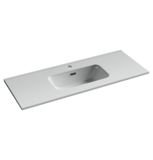 Раковина мебельная накладная Компакт (Compact), 1010x395x175, цвет белый