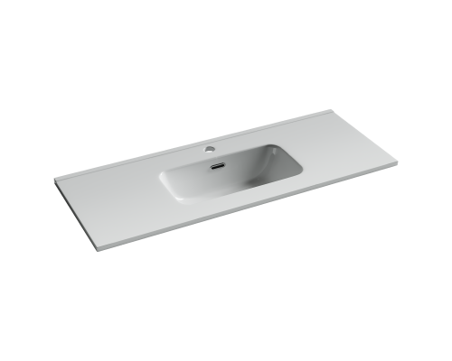 Раковина мебельная накладная Компакт (Compact), 1010x395x175, цвет белый