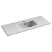 Раковина мебельная накладная Компакт (Compact), 1010x395x175, цвет белый