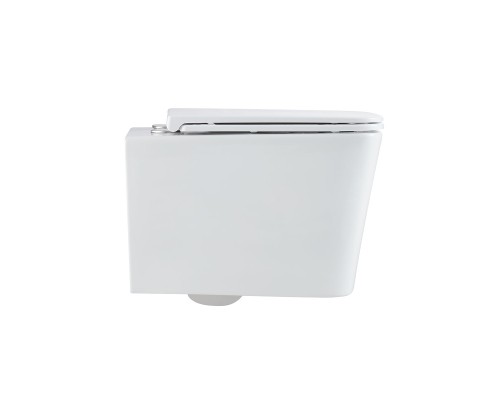 Унитаз подвесной Vincea Tornado Q-Line VT1-12T безободковый белый сиденье с микролифтом
