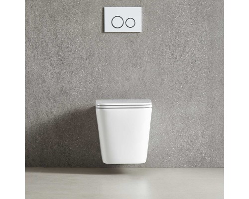 Унитаз подвесной Vincea Tornado Q-Line VT1-12T безободковый белый сиденье с микролифтом