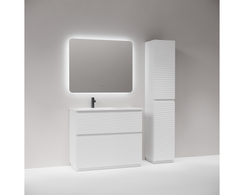 Тумба под раковину Напольная Sancos Folk Floor 99.5 FL100FLW Bianco