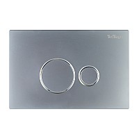 Клавиша смыва BelBagno BB080CR.MAT Хром матовый
