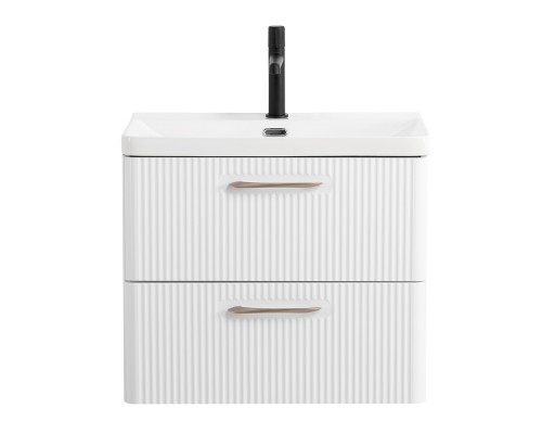 Тумба под раковину BelBagno Due 50 DUE-500-2C-SO-BL-P подвесная Bianco Lucido