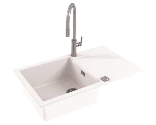 Мойка кухонная Alveus Granital Cadit 40 1132027 860х500 белый