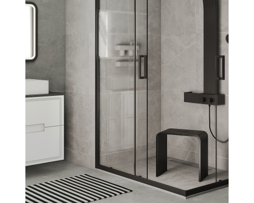Стул Taliente Sgabello 41NE для душевой кабины, черный
