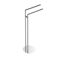 Стойка напольная Colombo Mini с двойным п/держателем ерш H835x36cм D22cм цвет хром