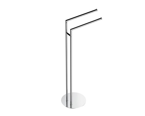 Стойка напольная Colombo Mini с двойным п/держателем ерш H835x36cм D22cм цвет хром