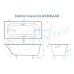 Ванна чугунная Delice Grace 170х70 с отверстиями под ручки