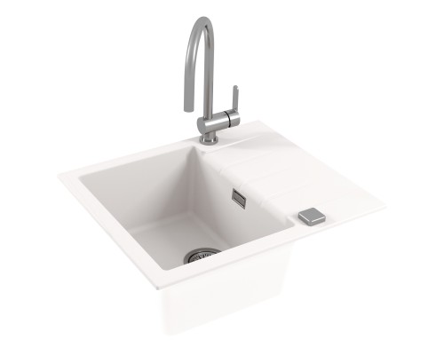 Мойка кухонная Alveus Granital Cadit 10 1132017 470х500 белый