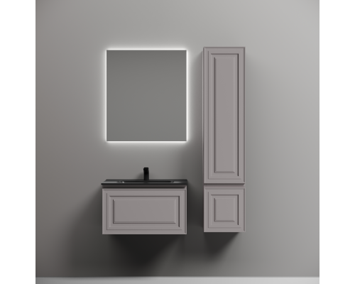 Тумба под раковину подвесная Sancos Very 69х44х40,, с доводчиками, Doha Soft, VR70SM