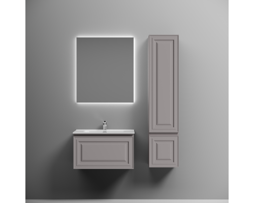 Тумба под раковину подвесная Sancos Very 69х44х40,, с доводчиками, Doha Soft, VR70SM