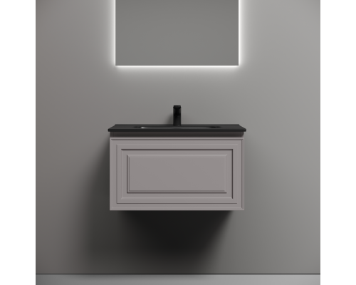 Тумба под раковину подвесная Sancos Very 69х44х40,, с доводчиками, Doha Soft, VR70SM