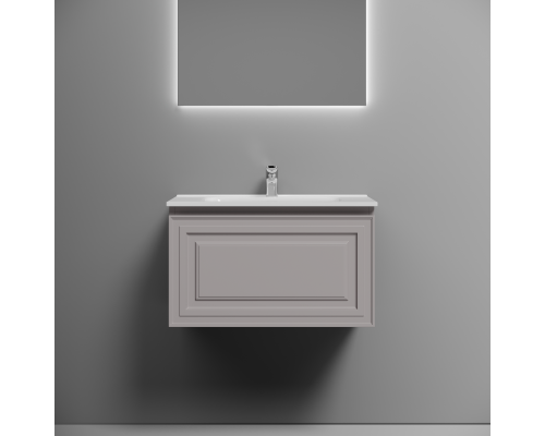 Тумба под раковину подвесная Sancos Very 69х44х40,, с доводчиками, Doha Soft, VR70SM