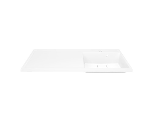 Раковина над стиральной машиной Uperwood Magenta 110х50х17,8 см, правая, крыло слева