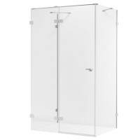 Душевое ограждение NEW TRENDY EVENTA L 80x90x200 хром