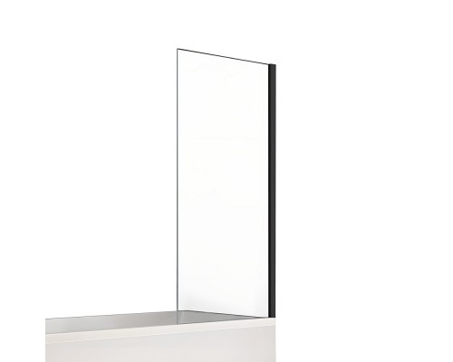Шторка для ванны NEW TRENDY NEW SOLEO BLACK 60x140 черный