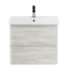 Тумба под раковину BelBagno 60 ALBANO-CER-600-2C-SO-RVB подвесная Rovere Vintage Bianco