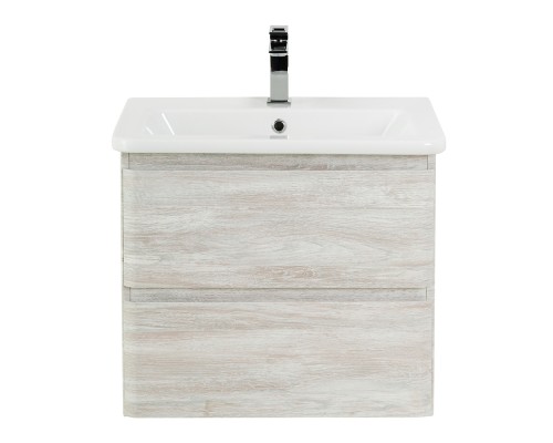 Тумба под раковину BelBagno 60 ALBANO-CER-600-2C-SO-RVB подвесная Rovere Vintage Bianco