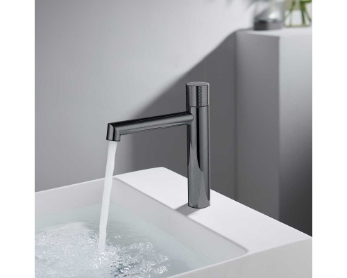 Смеситель для раковины Vincea Desire VBF-1D3GM вороненая сталь