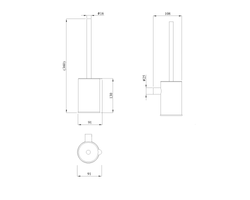 Ершик ALTROBAGNO Люминозо (Luminoso) 081222 MW