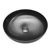 Раковина накладная ABBER Wasser Kreis оружейная сталь