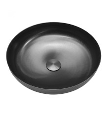 Раковина накладная ABBER Wasser Kreis оружейная сталь