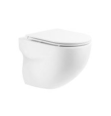 Унитаз BelBagno Onda BB066CHR/BB870SC подвесной с сиденьем Микролифт