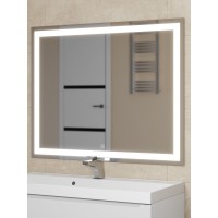Зеркало для ванной с подсветкой Uperwood Tanos 100х80 см, сенсор/антизапотевание