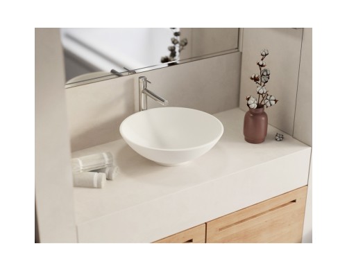 Раковина накладная Whitecross Jade белый матовый