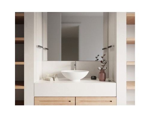 Раковина накладная Whitecross Jade белый матовый