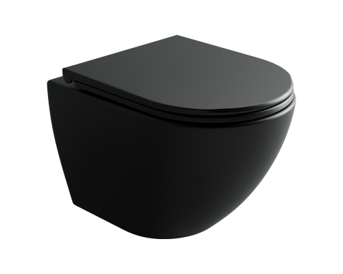 Подвесной унитаз Ceramicanova Metropol безободковый, смыв торнадо