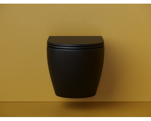 Подвесной унитаз Ceramicanova Metropol безободковый, смыв торнадо