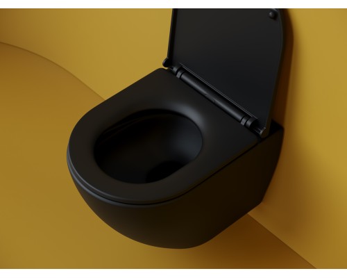 Подвесной унитаз Ceramicanova Metropol безободковый, смыв торнадо