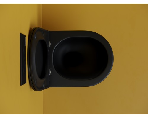 Подвесной унитаз Ceramicanova Metropol безободковый, смыв торнадо