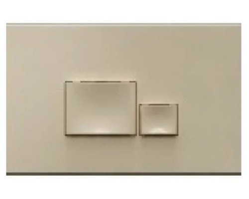 Клавиша смыва ISVEA Axis Piazza для унитаза 246x26x164 слоновая кость матовый 54MJ0106I