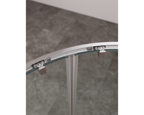 Душевой уголок Cezares Molveno 130x100 MOLVENO-RH-2-130/100-C-Cr-IV профиль Хром стекло прозрачное