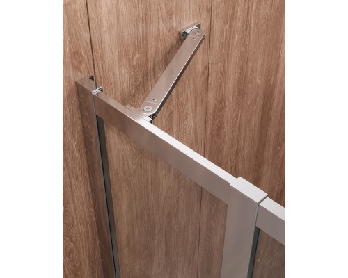 Душевой уголок Cezares Molveno 130x100 MOLVENO-RH-2-130/100-C-Cr-IV профиль Хром стекло прозрачное