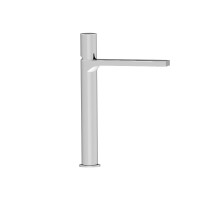 Высокий однорычажный смеситель для раковины AQG Tube, хром