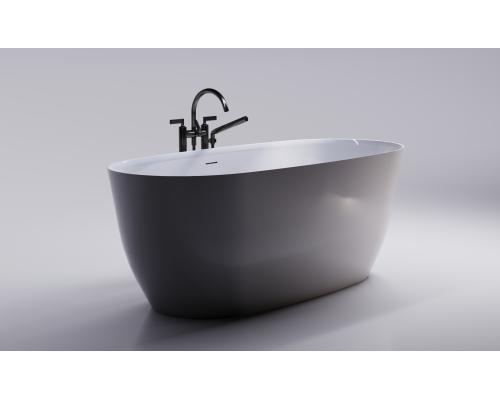 Ванна из искусственного камня Astra form АТРИЯ 170x75 белый