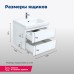 Тумба под раковину Aquanet Беркли 60 подвесная Белый глянец