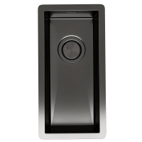 Кухонная мойка Reflexion Como RX2022BL оружейная сталь