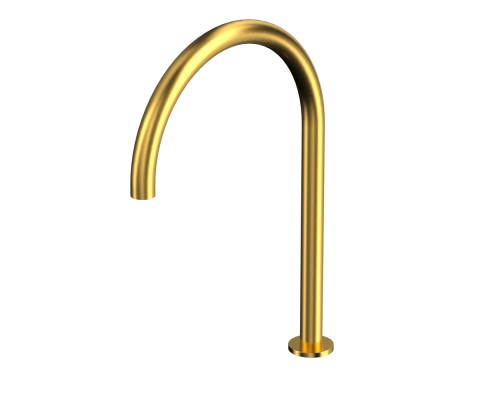 Излив отдельностоящий Whitecross Y1203GLB брашированное золото