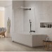 Шторка для ванны NEW TRENDY NEW MODUS WHITE 90x150 белый