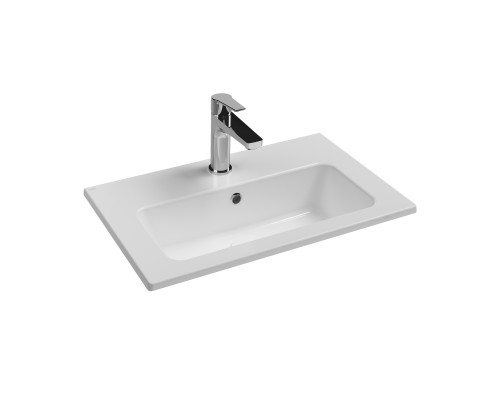 Раковина накладная ISVEA Sistema T 60 ультратонкая, 61см, белый глянец 10SL50060SV