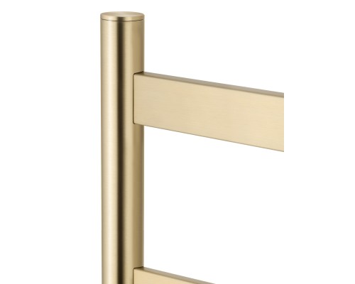 Полотенцесушитель электрический напольный Wonzon&Woghand ESSEN, Браш золото WW-A406-BG