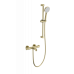 Смеситель для ванны с душем и термостатом Wonzon&Woghand, Брашированное золото