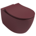 Унитаз ISVEA Sentimenti Neo подвесной 363x510x400 бордовый матовый 10AR02010SV-2R