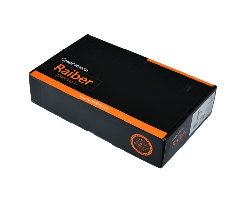 Cмеситель для раковины Raiber premium RPB-001 Graceful, матовый черный