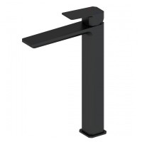 Смеситель для раковины высокий Wonzon&Woghand, Черный матовый